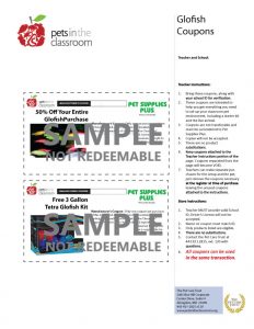 Glofish Grant Coupons Sample
