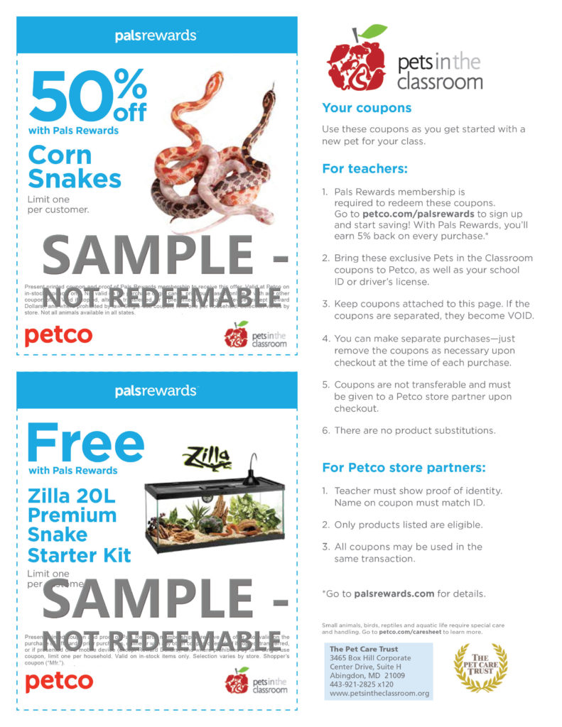 Petco Pets in the Classroom Grant | Education Grants