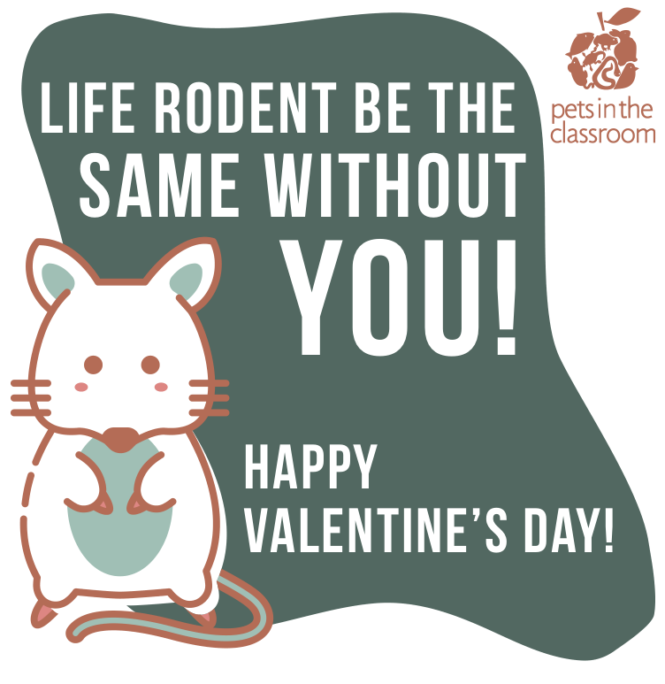 mouse rat printable valentine