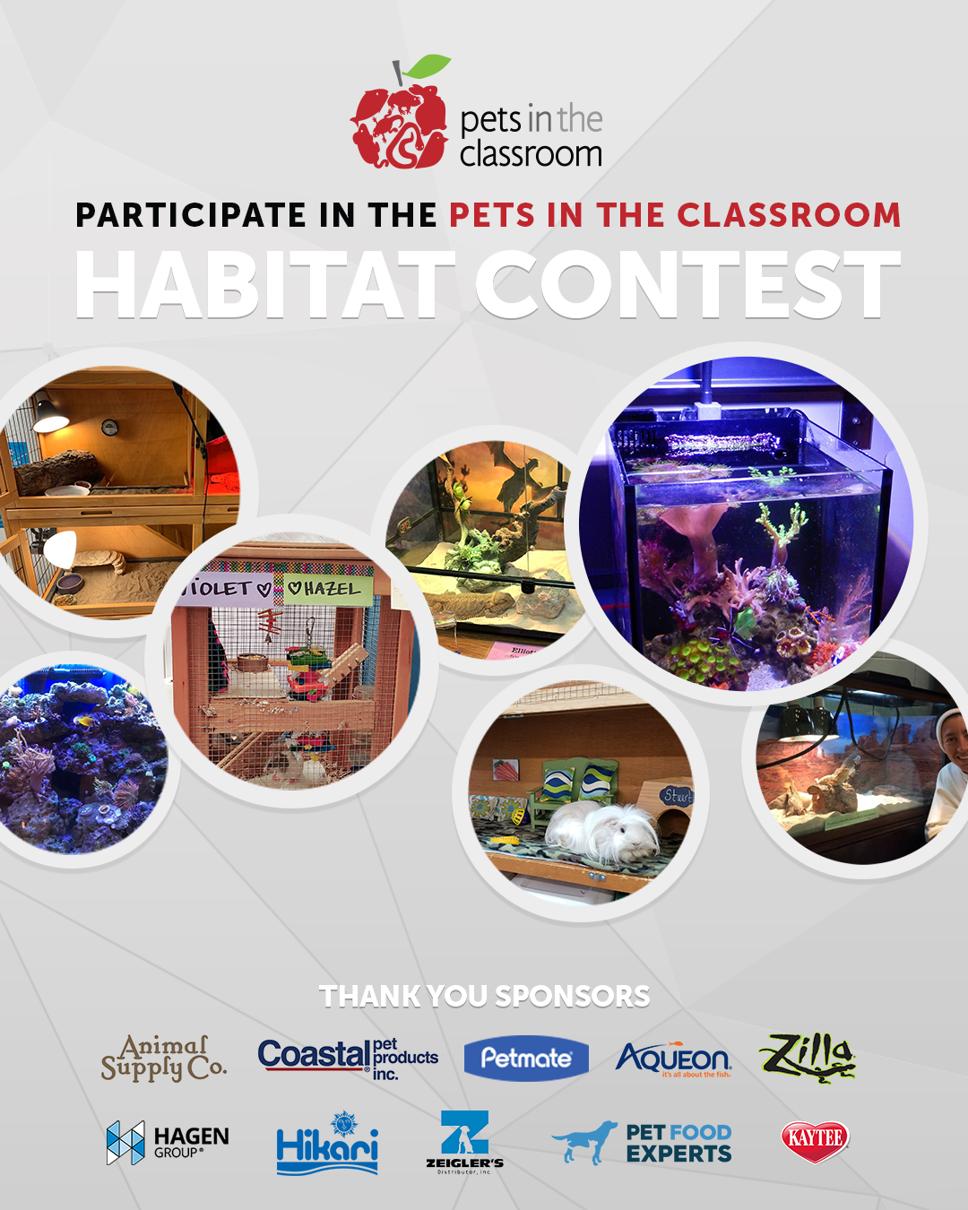 Pets in the Classroom Habitat Contest