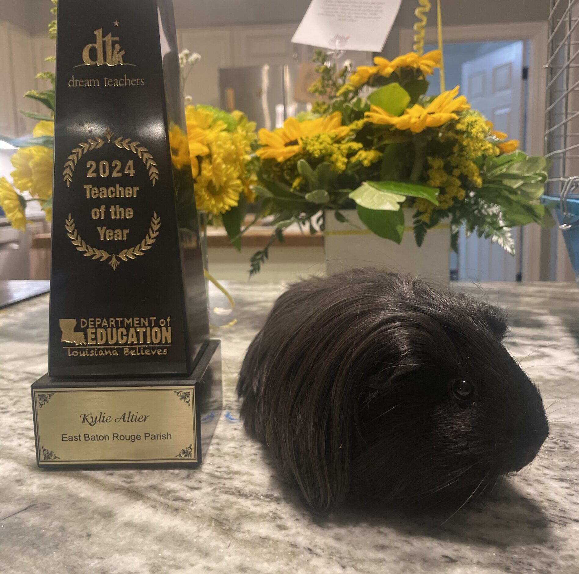 How the Classroom Guinea Pig Helped Win State Teacher of the Year