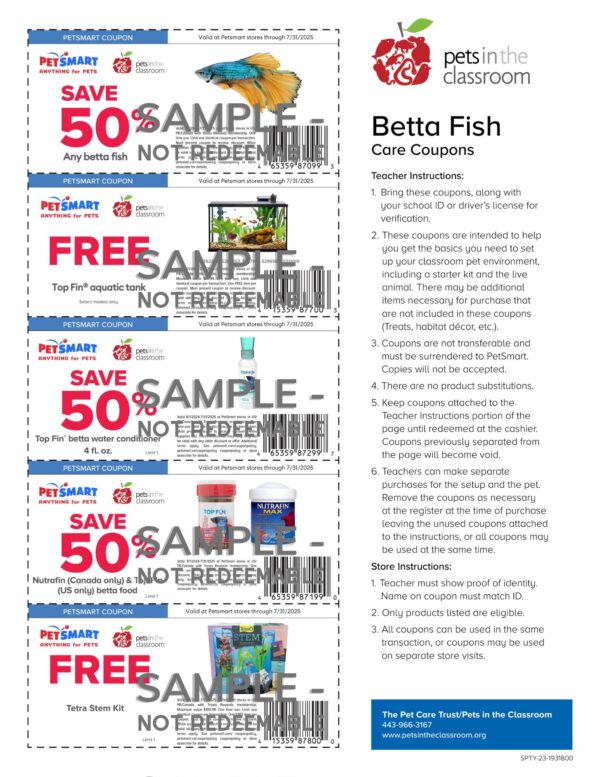 Petsmart Grant Coupon Samples | Education Grants