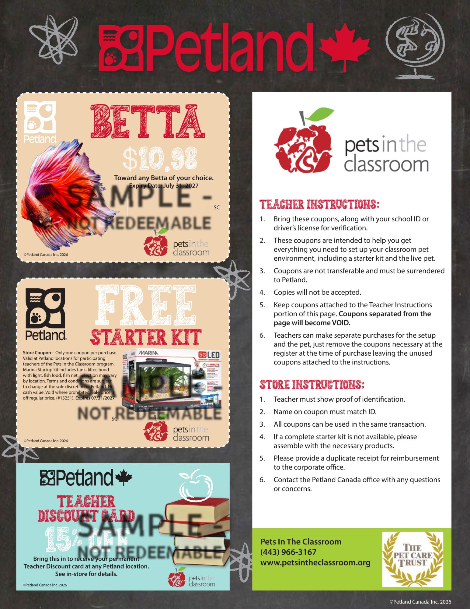 Petland Canada Coupon Sample